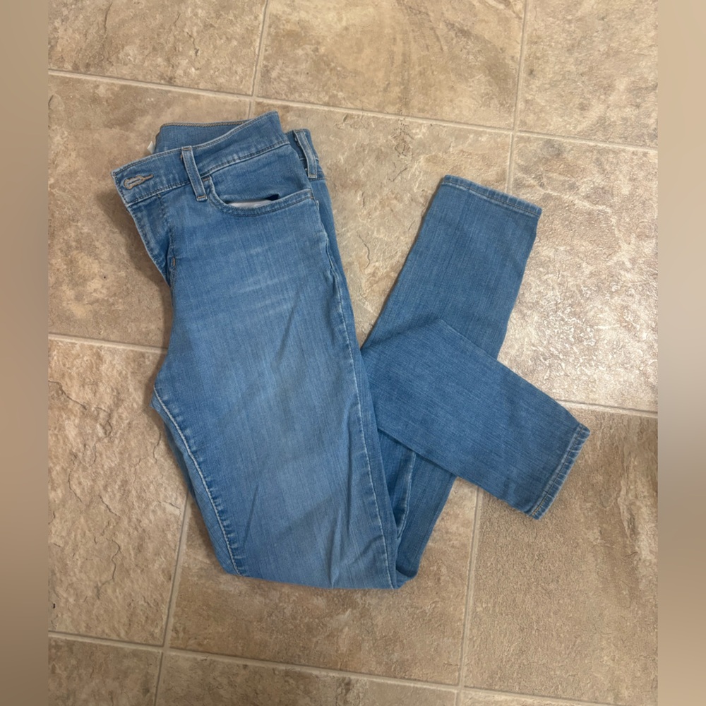 LEVI 710 Super Skinny Light Wash Jeans Size 8/29